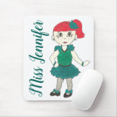 Tapis De Souris Classe Gift Tap de l'enseignant de danse personnal (Avec souris)