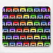 Tapis De Souris Classic Austin Mini Cooper Rainbow Mouse pad (Devant)