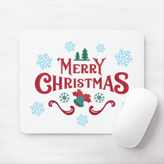 Tapis De Souris Classic Christmas Mousepad (Avec souris)