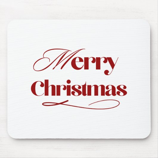Tapis De Souris Classic Christmas Mousepad (Devant)