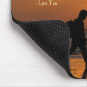 Tapis De Souris Classic Lao Tzu Journey Quote (Coin)