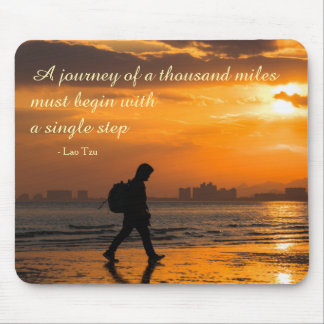 Tapis De Souris Classic Lao Tzu Journey Quote