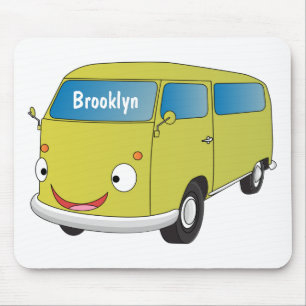 Tapis De Souris Classic lime green van cartoon