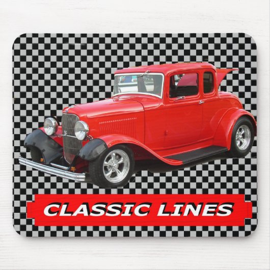 Tapis De Souris CLASSIQUE CAR Classique LInes (Devant)