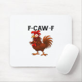 Tapis De Souris Classique de poulet F-Caw-F (Avec souris)