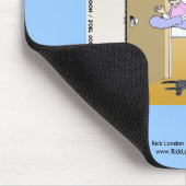 Tapis de souris classique dessiné Métaphysique Lab (Coin)