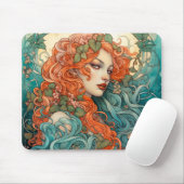 Tapis De Souris Classique intemporelle, Saint Valentin (Avec souris)