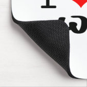 Tapis De Souris Classique "je conception aime mon WRX" (Coin)