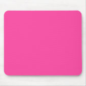 Tapis de souris classique rose vif uni (Devant)