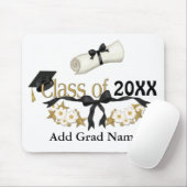 Tapis De Souris Classy Graduation Floral (Avec souris)