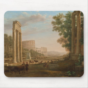 Tapis De Souris Claude Lorrain - Ruines du forum romain