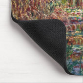 Tapis De Souris Claude Monet - Eau Lily étang, Harmonie rose (Coin)