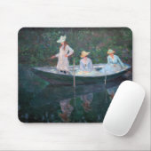 Tapis De Souris Claude Monet - En Norvegienne Bateau à Giverny (Avec souris)