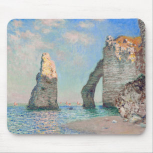 Tapis De Souris Claude Monet - Falaises à Etretat