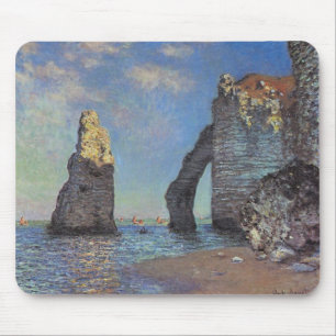Tapis De Souris Claude Monet - falaises chez Etretat