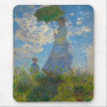 Tapis De Souris Claude Monet Femme avec un parasol<br><div class="desc">Travaillez avec l'inspiration impressionniste au bout de vos doigts. Ce tapis de souris est équipé de la Femme de Claude Monet avec un Parasol, vivant avec des bleus aérés, des verts frais et des blancs doux. La scène gracieuse de la mère et de l’enfant, capturée dans les coups de pinceau...</div>