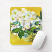 Tapis De Souris Claude Monet flowers floral paint (Avec souris)