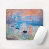Tapis De Souris Claude Monet - Impression, lever de soleil (Avec souris)