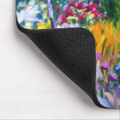 Tapis De Souris Claude Monet : Jardin d'iris par Giverny (Coin)