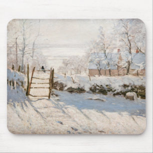 Tapis De Souris Claude Monet - La Pie