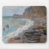 Tapis De Souris Claude Monet - La plage d'Etretat (Devant)