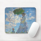 Tapis De Souris Claude Monet - La Promenade, Femme avec un Parasol (Avec souris)