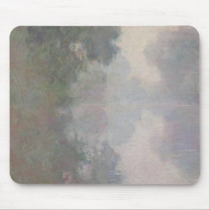 Tapis De Souris Claude Monet la Seine chez Giverny, brumes de