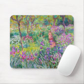 Tapis De Souris Claude Monet - Le jardin d'Iris à Giverny (Avec souris)