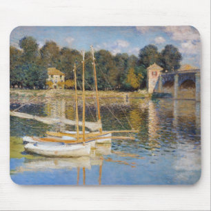 Tapis De Souris Claude Monet - Le pont Argenteuil
