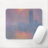 Tapis De Souris Claude Monet | les Chambres du Parlement, Londres (Avec souris)