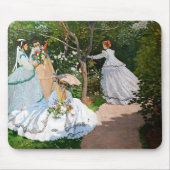 Tapis De Souris Claude Monet - Les femmes dans le jardin (Devant)
