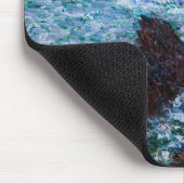 Tapis De Souris Claude Monet - Les Rochers à Belle-Ile, Côte sauva (Coin)