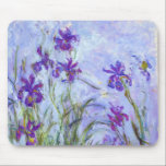 Tapis De Souris Claude Monet - Lilac Irises / Iris Mauves<br><div class="desc">Lilac Irises / Iris Mauves - Claude Monet,  1914-1917</div>