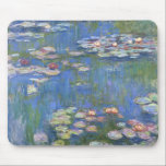 Tapis De Souris Claude Monet // Nappes d'eau<br><div class="desc">Water Lilies est une série d'environ 250 peintures à l'huile réalisées par l'impressionniste Claude Monet (1840-1926). Les peintures représentent le jardin fleuri de Monet à Giverny et ont été l'objet principal de la production artistique de Monet pendant les dernières trente années de sa vie.</div>
