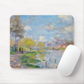 Tapis De Souris Claude Monet - Printemps de la Seine (Avec souris)