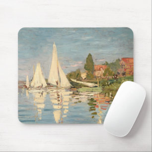 Tapis De Souris Claude Monet   Regatta at Argenteuil, c.1872