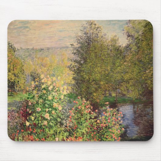 Tapis De Souris Claude Monet | un coin du jardin chez Montgeron (Devant)