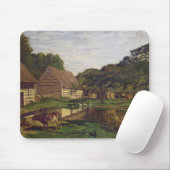 Tapis De Souris Claude Monet | une basse cour en Normandie (Avec souris)