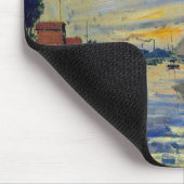 Tapis De Souris Claude Monet - Voilier au Petit-Gennevilliers (Coin)