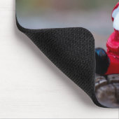 Tapis De Souris Clause du petit Père Noël Joyeux Noël (Coin)