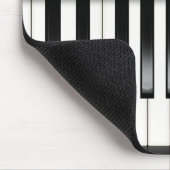 Tapis De Souris Clavier de piano avec citation de musique (Coin)
