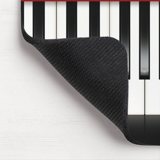 Tapis De Souris Clavier de piano avec devis (Coin)