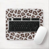 Tapis De Souris Clavier - Impression Jaguar (Avec souris)
