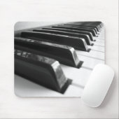 Tapis De Souris Clavier - noir et blanc (Avec souris)