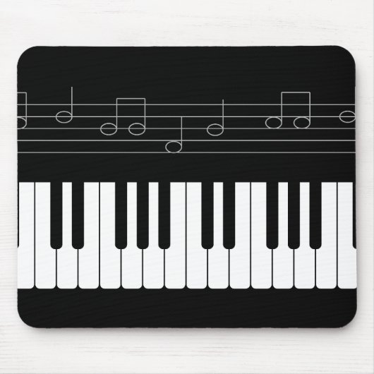 Tapis De Souris Clavier pour piano (Devant)