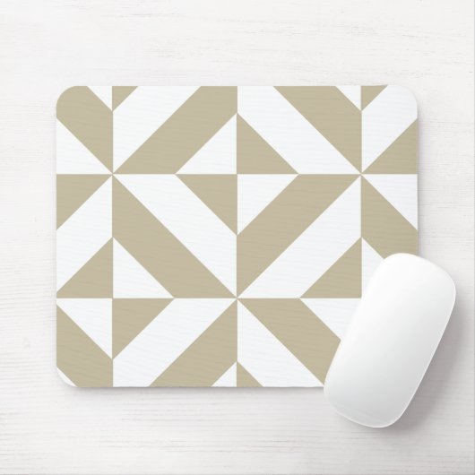 Tapis De Souris Clay Geometric Deco Cube Pattern (Avec souris)