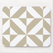 Tapis De Souris Clay Geometric Deco Cube Pattern (Devant)