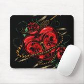 Tapis De Souris Clé de mon coeur (Avec souris)