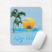 Tapis De Souris Clé de navigation Ouest Floride (Avec souris)