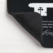 Tapis De Souris Clé Mousepad de la liberté de George Washington (Coin)